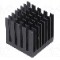 Radiator extrudat, aluminiu, 25mm x 25mm, negru, Advanced Thermal Solutions - ATS-55250W-C1-R0