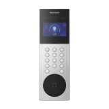 Videointerfon TCP/IP, 4.3&#039; touch screen, 2x 2MP, Recunoastere faciala, Card, Alarma - HIKVISION DS-KD9203-ME6