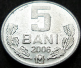 Cumpara ieftin Moneda 5 BANI - Republica MOLDOVA, anul 2006 * cod 987 = circulata, Europa, Aluminiu