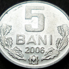 Moneda 5 BANI - Republica MOLDOVA, anul 2006 * cod 987 = circulata