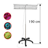 Lampa bactericida UVC 55W, orientabila, stativ mobil, inaltime reglabila 100-190 cm, sterilizare