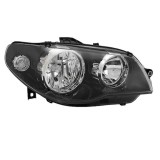 Far Fiat Albea/Palio Weekend (178), 04.2006-2012; Strada 06.1999-10.2004, partea Dreapta, electric, tip bec H7+H7, rama neagra, cu motoras, Best Auto