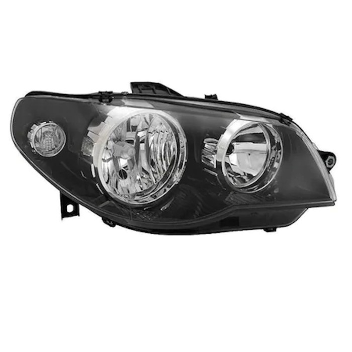 Far Fiat Albea/Palio Weekend (178), 04.2006-2012; Strada 06.1999-10.2004, partea Dreapta, electric, tip bec H7+H7, rama neagra, cu motoras, Best Auto