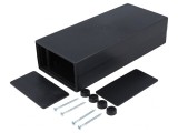 Carcasă polistiren neagră 90x200x49 mm, KRADEX