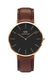 Daniel Wellington ceas bărbați, culoarea maro, DW00100125