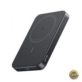 Baterie Externa Wireless Anker MagGo Slim 10000mAh 30W PD + FQI 1 x QI - 1 x USB-C Neagra A1664H11