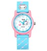 Ceas copii TIO Quartz Analog Silicon Albastru Roz