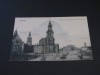 Carte Poștală Vintage Germania - Dresden&bdquo;Vedere de pe Terasa Br&uuml;hl&rdquo; cu Hofkirche și Georgenbau(posibil din perioada 1900-1940), Necirculata, Printata