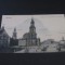 Carte Poștală Vintage Germania - Dresden&bdquo;Vedere de pe Terasa Br&uuml;hl&rdquo; cu Hofkirche și Georgenbau(posibil din perioada 1900-1940)