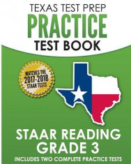 Texas Test Prep Practice Test Book Staar Reading Grade 3 foto