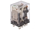 Releu electromagnetic DPDT 24VDC, 10A
