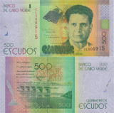 CAPUL VERDE █ bancnota █ 500 Escudos █ 2014 █ P-72 █ UNC █ necirculata