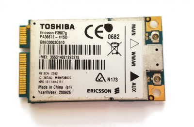 158.Modul/Placa retea wifi wireless wifi laptop PA3667E-1HSD foto