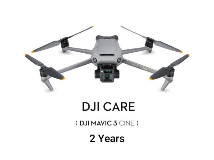 Licenta electronica DJI Care 2Y (Mavic 3 Cine)