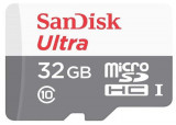 Cumpara ieftin Card de memorie SanDisk microSDHC, 32 GB, Clasa 10 + Adaptor SD