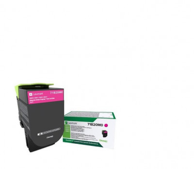 Lexmark 71b20m0 mgn. return prog. toner foto