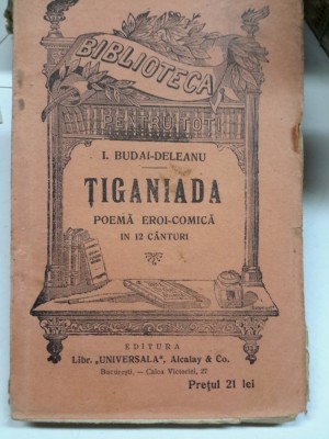 I. BUDAI DELEANU - doua lucrari interbelice BPT si Universala foto
