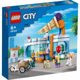 LEGO City Magazin de &icirc;nghetata 60363, set de constructie pentru copii 6+