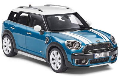 Macheta Oe Mini Cooper S Countryman F60 2013&amp;rarr; 1:18 Albastru Island Blue 80432447940 foto