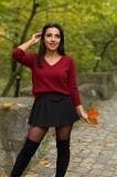 Bluza dama bordo in anchior