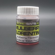 Secret Baits 10mm Popup Artif. Mulberry Florentine Flavour - Pink (roz)