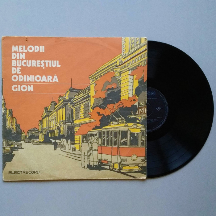 Disc Vinil Melodii Din Bucureștiul De Odinioară - (1985) Chanson Tango