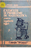 Exercitii si probleme de matematica pentru scolarii mici - i. iordache-baltag