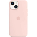 Husa de protectie Apple Silicone Case with MagSafe pentru iPhone 13 mini, Chalk Pink