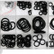 Set de garnituri din cauciuc 225 bucati YATO