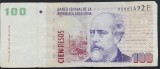 Bancnotă 100 pesos 2002 Argentina