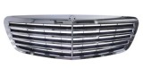 Grila radiator Mercedes Clasa S (W221) 09.2005-06.2009, crom/gri, 22188000837, 503105-1