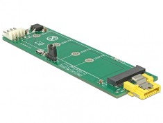 Adaptor SATA 8 pini la M.2 Key B slot, Delock 63917