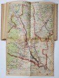 GHIDUL TURISTULUI SI AUTOMOBILISTULUI - HARTA ROMANIEI, COMPLETA - M.D. MOLDOVEANU