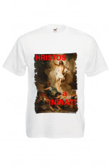 Tricou personalizat Paste &amp;quot;Hristos a inviat!&amp;quot; foto