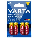 BATERIE ALCALINA LR06 MAX POWER VARTA BLISTER 4 BUC