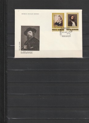 RO - FDC - REPRODUCERI DE ARTA - THEODOR AMAN ( LP 1038 ) 1981 ( 1 DIN 3 ) foto