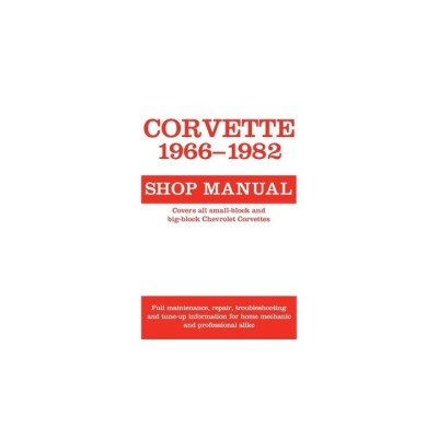 Corvette, 1966-1982: Shop Manual foto