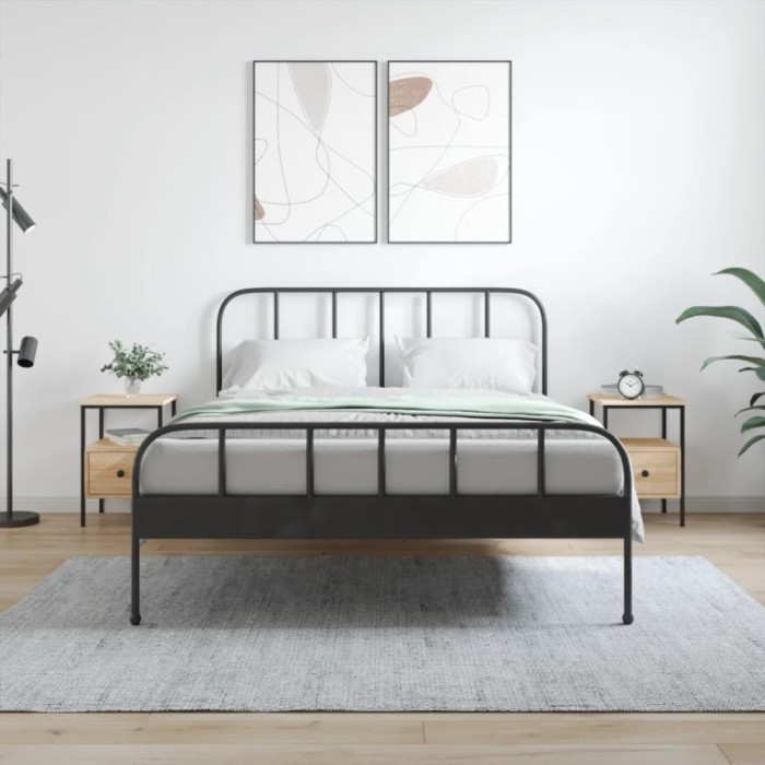 vidaXL Noptiere, 2 buc., stejar sonoma, 34x36x50 cm, lemn compozit 826046