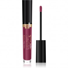 Max Factor Lipfinity Velvet Matte ruj lichid mat culoare 050 Saint Berry 3,5 ml