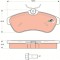 TRW GDB1496 COTEC set placute frana,frana disc