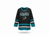 San Jose Sharks tricou de hochei pentru copii Fashion Hockey Jersey - Dětsk&eacute; M (9 - 11 let)