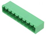 Regletă de Conexiuni Deconectabilă 5,08mm 9 Piste Drept Tată