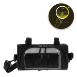 Suport Bicicletă Telefon Mobil, Negru, Husa PVC Transparentă, Touch Screen, 22x12x12cm, Poliester, Oem