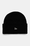 New Era caciula din amestec de lana culoarea negru, 60565447