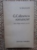 S. Damian - G. Calinescu, romancier, 1974, Minerva
