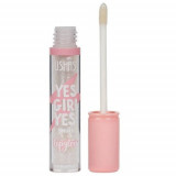 Luciu de buze stralucitor, Ushas, Yes Girl Yes, Shiny Lipgloss, Transparent, 01