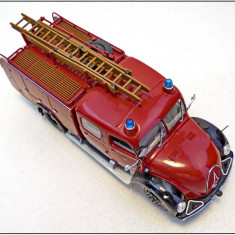 Macheta pompieri Magirus-Deutz Merkur TLF 16 1:43 Minichamps