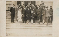 A213 Fotografie ofiteri romani cu sabii anii 1930 foto