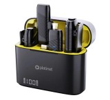 Set lavaliera microfon 2in1 wireless 2.4GHz 25m Plug &amp; Play Android /iOS Platinet PLMM30