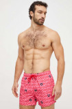 HUGO pantaloni scurți de baie culoarea roz 50474322